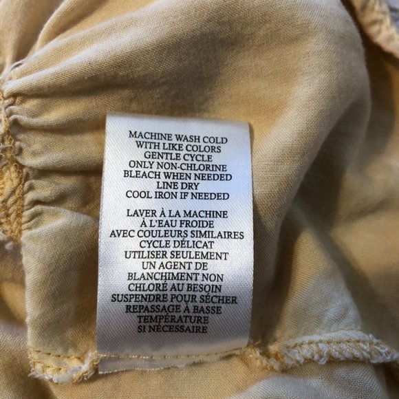 Como Vintage Gold Distressed Top M - Picture 10 of 12